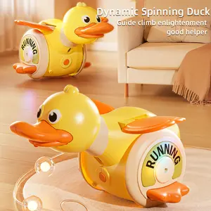 Children Toys Duck, Kids Musical Toys, Duck Toys with Music & Lights, Light Up Learning Toys, Dancing Crawling Kids Toy, Easter Basket Stuffers Gifts