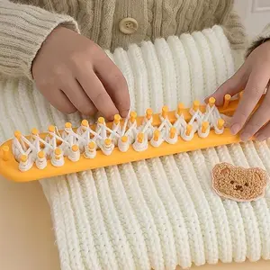 Knitting Tool Yarn Handmade DIY Knitting Machine Sweater Lazy Weaving Scarf Tie Tool