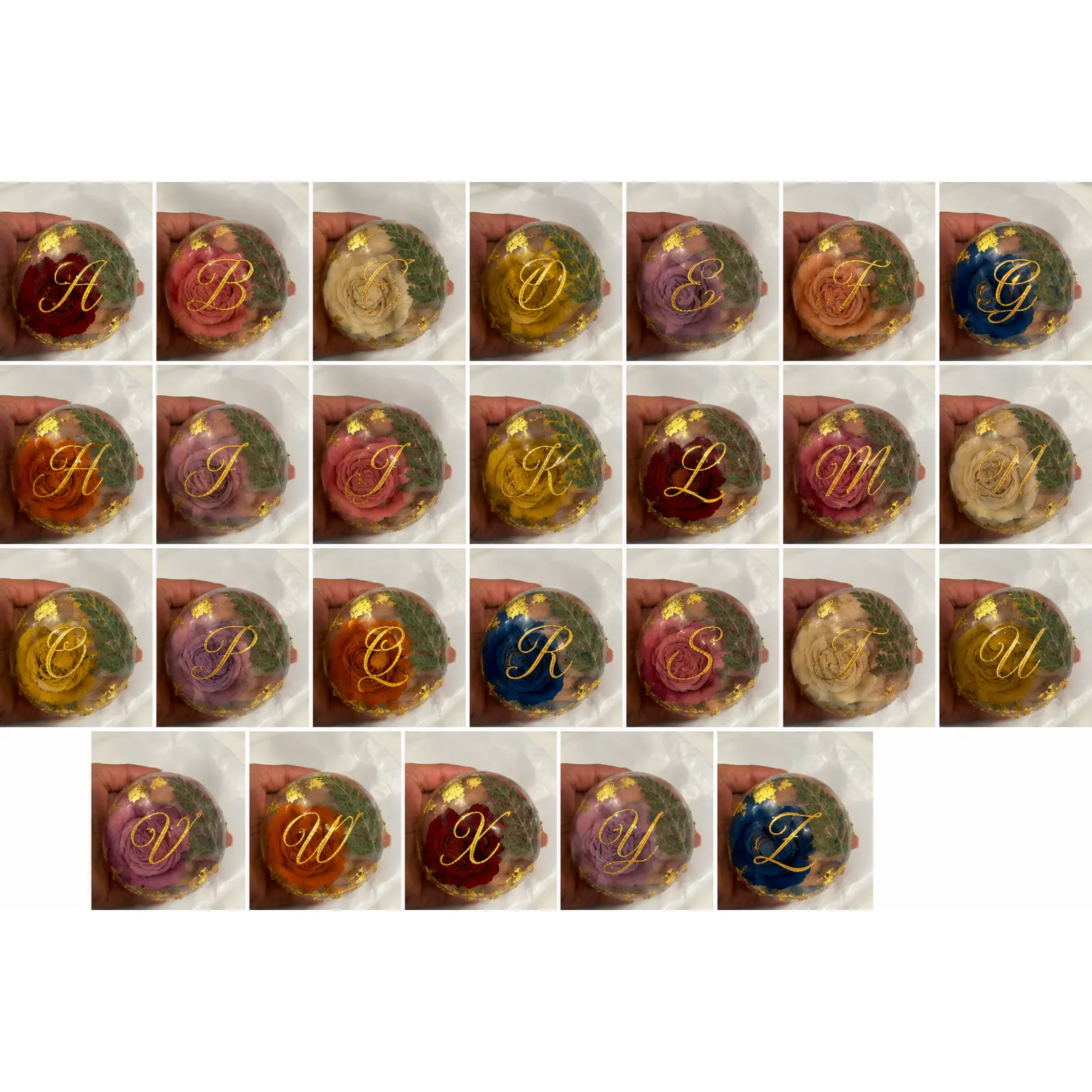 Gilded Bloom | Personalized Floral Jelly Wax Melt