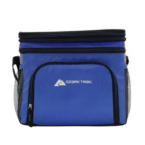 Ozark Trail Soft-Sided 12-Can Cooler, Blue