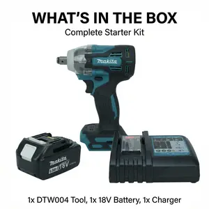 Makita DTW004   For Mechanical Tasks tool kit set impact  Compact Cordless Drill spanner wrench