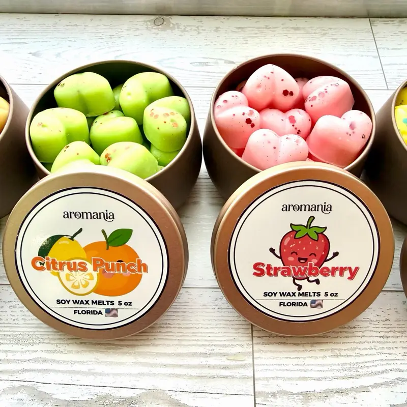 Heart Wax Melts-Wax Melts for Home-Highly Scented Wax Melts-Home Fragrance-Handmade Home Fragrance