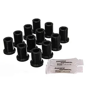 212 MAIN Heavy Duty Polyurethane Energy Suspension 82105G Spring Bushing - Black, Includes Sleeves, Compatible with 4x4 Fj40 (Sports Collectibles Accessory)