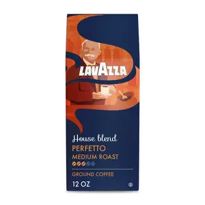 Lavazza House Blend Perfetto Ground Coffee Blend Medium Roast