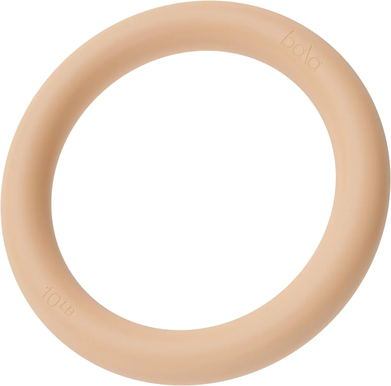 Bala Power Ring, Ergonomic Silicone-Wrapped Steel Weight, 2-in-1 Home Fitness Equipment for Full Body Strength Training, HIIT & Pilates