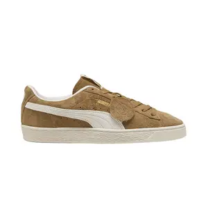 PUMA Mens Suede Charles F Stead V Lace Up Sneakers Shoes Casual - Brown