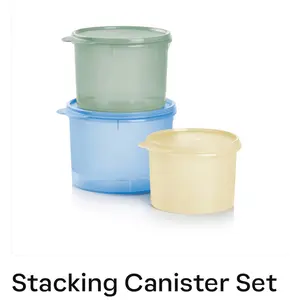 Stacking Canister Set