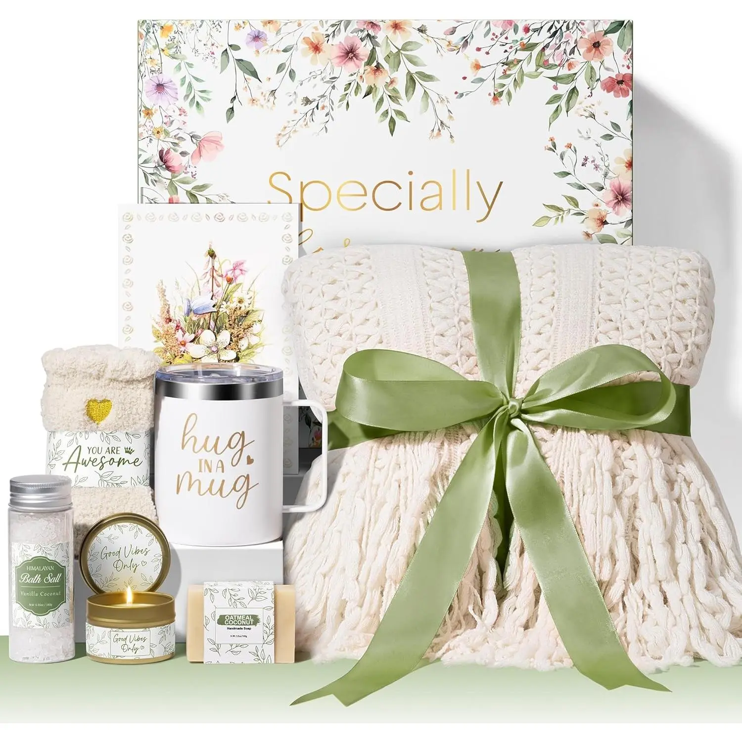 Self Care Gifts for Women Get Well Soon Gifts, Birthday Gifts for Women Care Package, Sympathy  Baskets  Gifts Thinking of You Mothers Day Inspirational Gifts for Mom Her Wife Friend Grandma