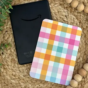 Spring Gingham Kindle Insert bookish small