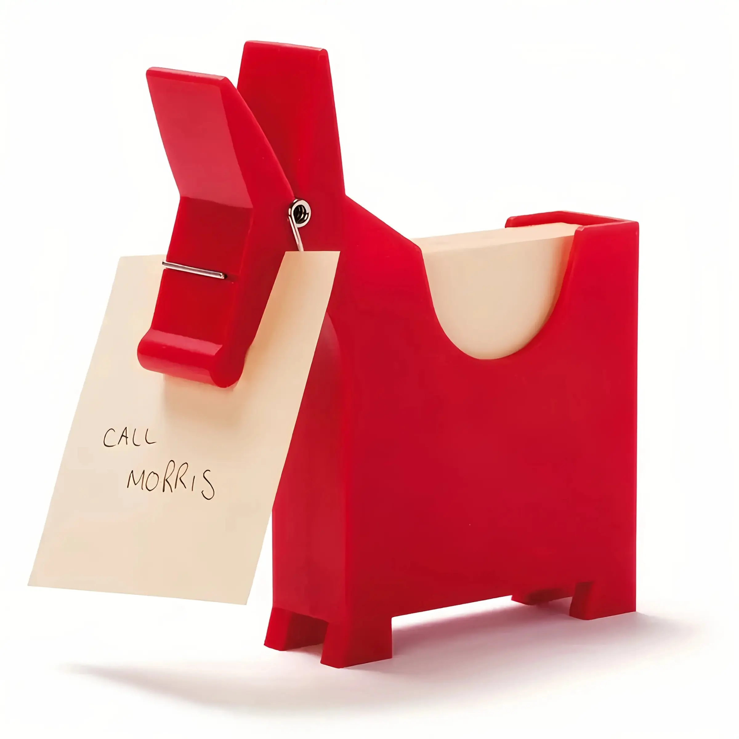 Creative Memo Clip Note Holder Distributor, Plastic Pen Holder and PVC Desktop Storage Box, Fun and Practical Home or Office Decor, Desk Accessories, Office Stationery Supplies