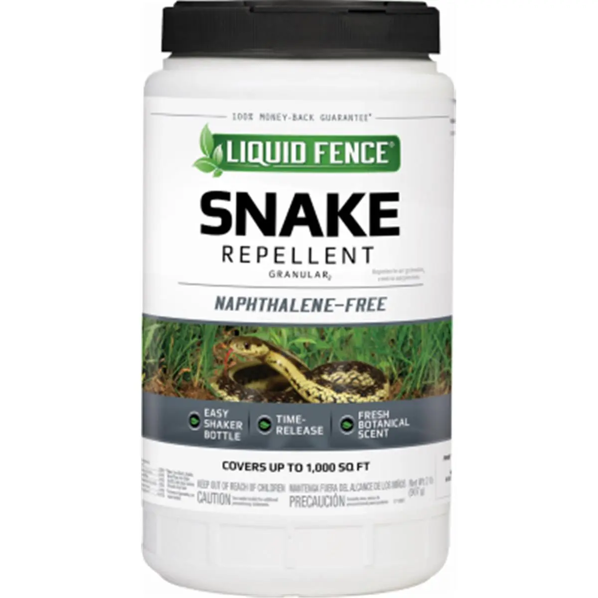 Spectrum Brands Snake Repellent - 2 lbs, Naphthalene-Free, Time-Release, Pet-Safe Home & Garden Solution for Snakes, Camping Sites, Play Areas with Proven-Effective Protection