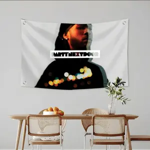 Songwriter PARTYNEXTDOOR Flags Custom Camping Outdoor Garden room Bedroom Decor Party Backdrops Wall Art Family Gifts