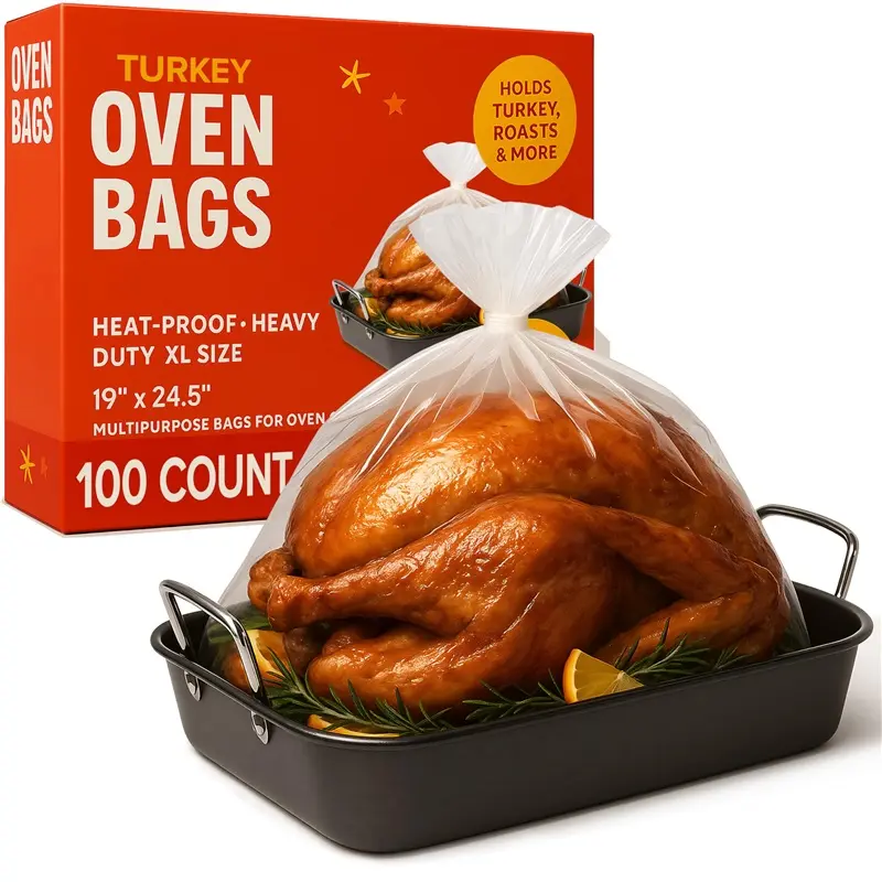 19 x 24.5 Turkey Bags - 100ct Box
