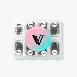 Handmade Premade Loose Fans 8-15MM Mixed Length (600 Fans) 0.07MM