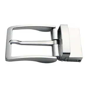 Reversible Alloy Belt Buckle, Single Prong, Rectangular, for Men Accessories ,Deals for you days