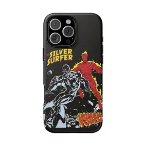 THE SILVER SURFER VS. HUMAN TORCH Phone Case for Iphone 17 16 15 14 13 12 11