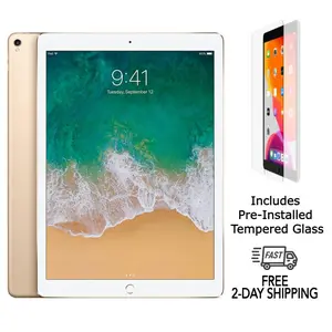 Refurbished Apple iPad Pro 12.9" (2nd Gen) A1670 (WiFi) Excellent Condition with Pre-Installed Tempered Glass & 1 Year Warranty