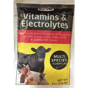 Durvet Vitamins & Electrolytes 8oz For Poultry Swine Ruminants & Horses