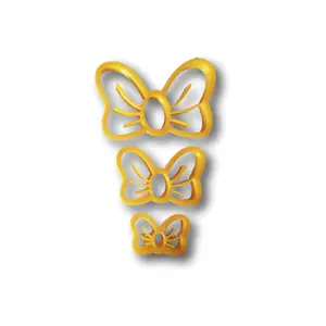 Lovely Bow Cookie Cutter - Choose Your Size