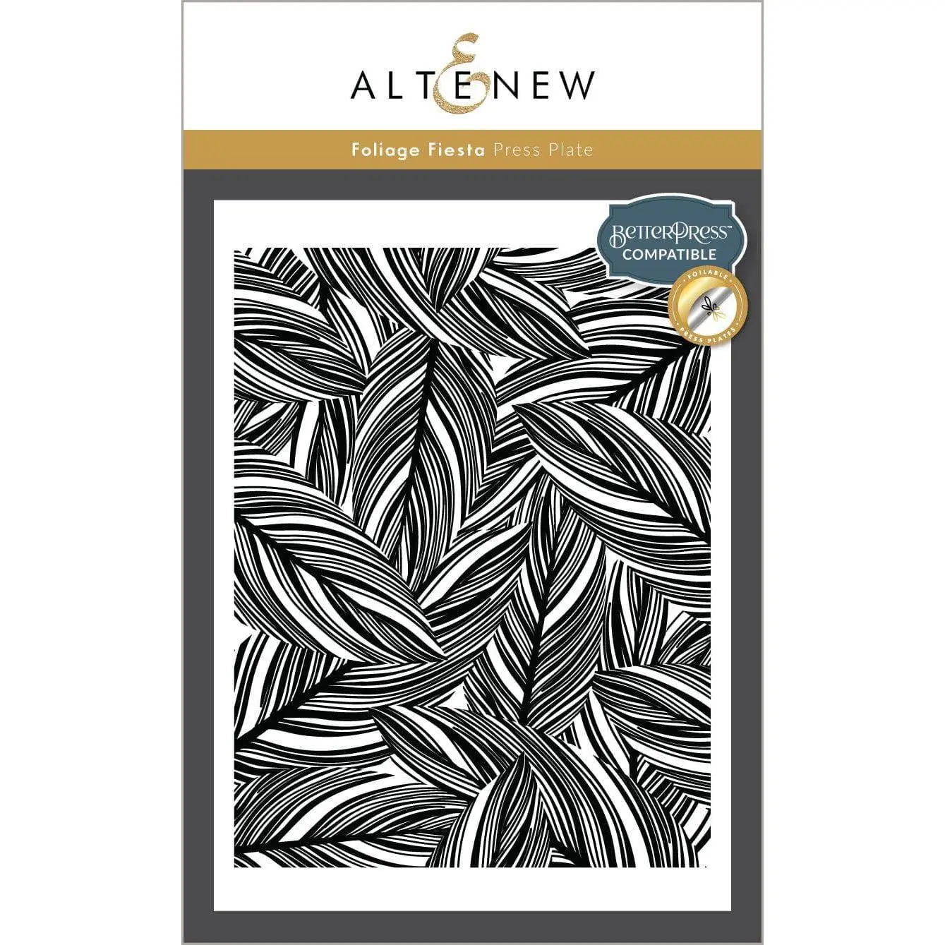 Foliage Fiesta Press Plate/Foil Plate