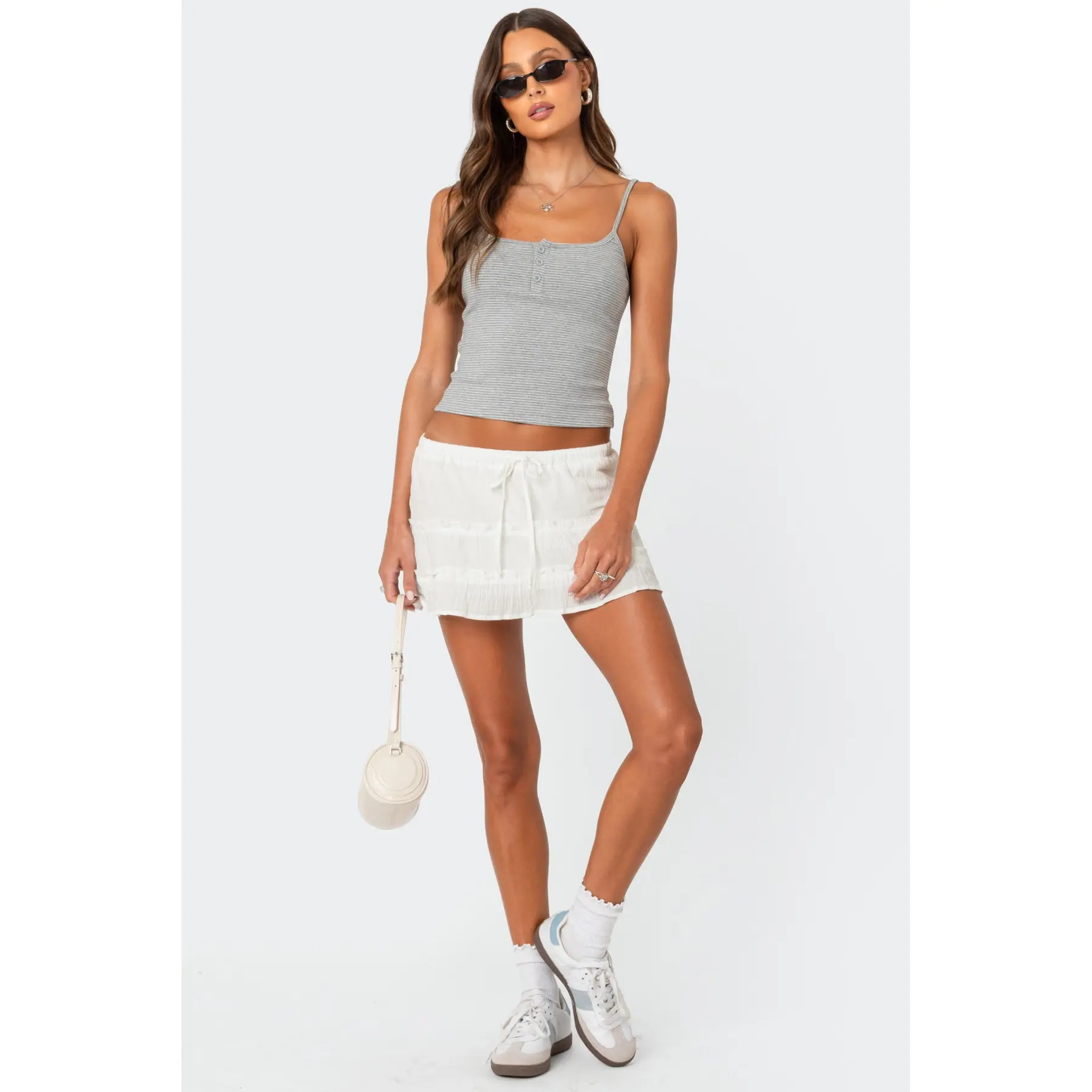 Lora Tiered Mini Skirt