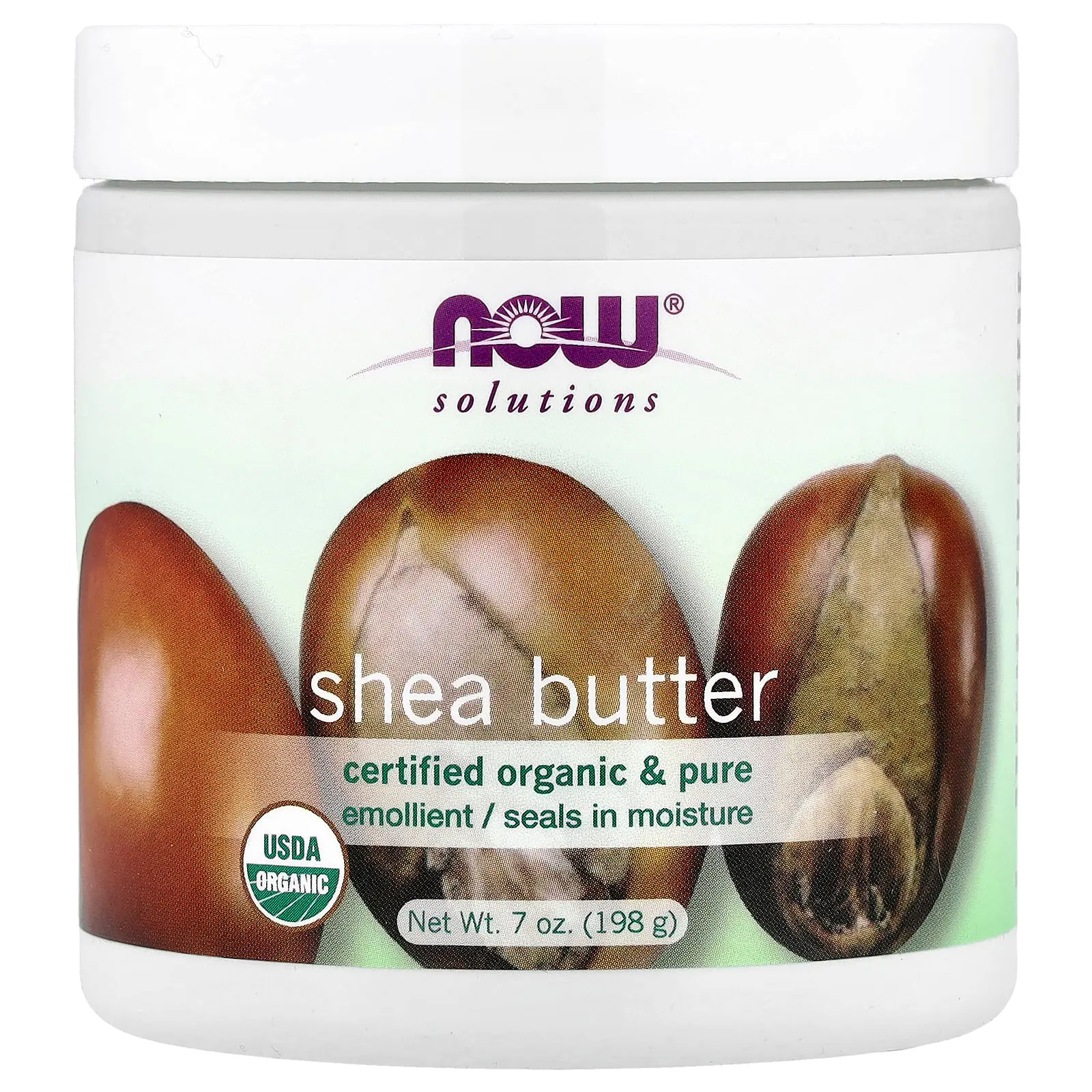 NOW Foods Solutions, Shea Butter, 7 oz (198 g)