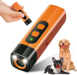 Dog Bark Deterrent Devices, Ultrasonic Anti Barking Device for Dogs, 50 FT Range Indoors Outdoors Stop Barking Behavior Training Correct Rechargeable, Portable Safe & Humane Bark Control for Dogs pet