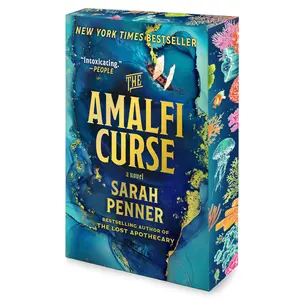 The Amalfi Curse by Sarah Penner [Paperback Book] Two timelines. One curse. A sea that never forgets.