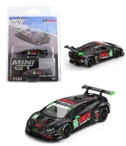 Mini GT 1:64 Lamborghini Huracán GT3 EVO2 #45 Dex Imaging 2024 IMSA Daytona 24 Hrs Diecast Model MGT01129-1H