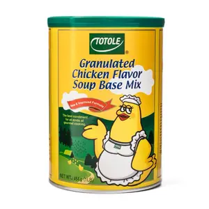 Totole - Granulated Chicken Flavor Soup Base Mix Salt Protein