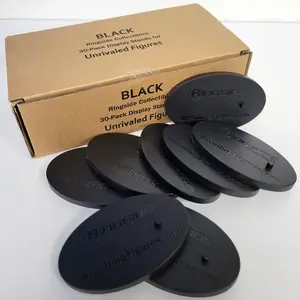 (Black) 30-Pack Display Stands for Unrivaled Figures - Ringside Exclusive Ringside Collectibles Wrestling Action Figure Accessories