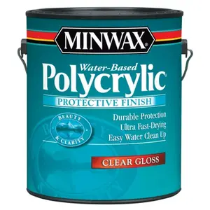 Minwax 1 Gallon Semi Gloss Polycrylic Protective Finishes 14444