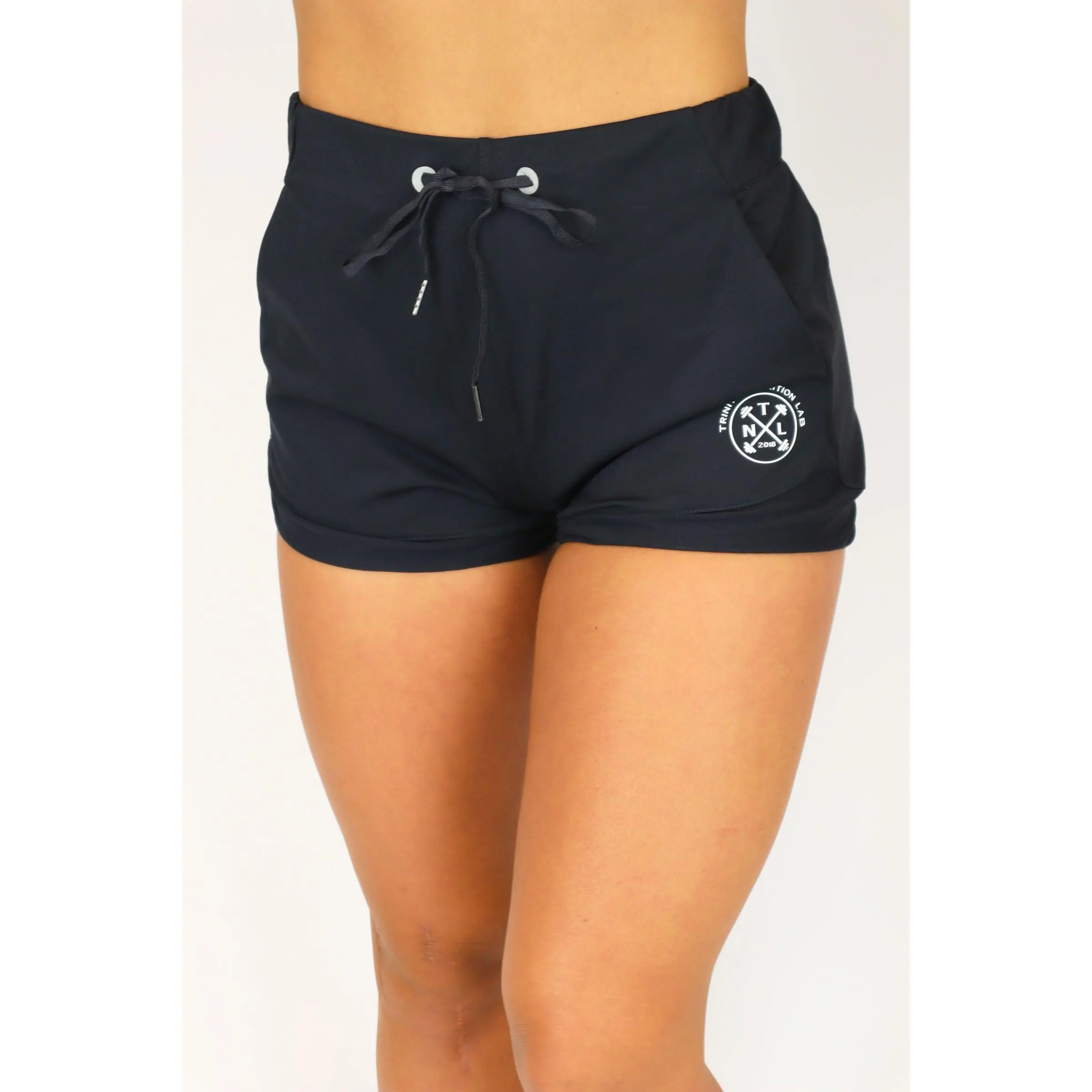 Trinity Nutrition Lab Lady's Minimalist Basic Casual Bottom, Women's Comfortable Everyday Shorts