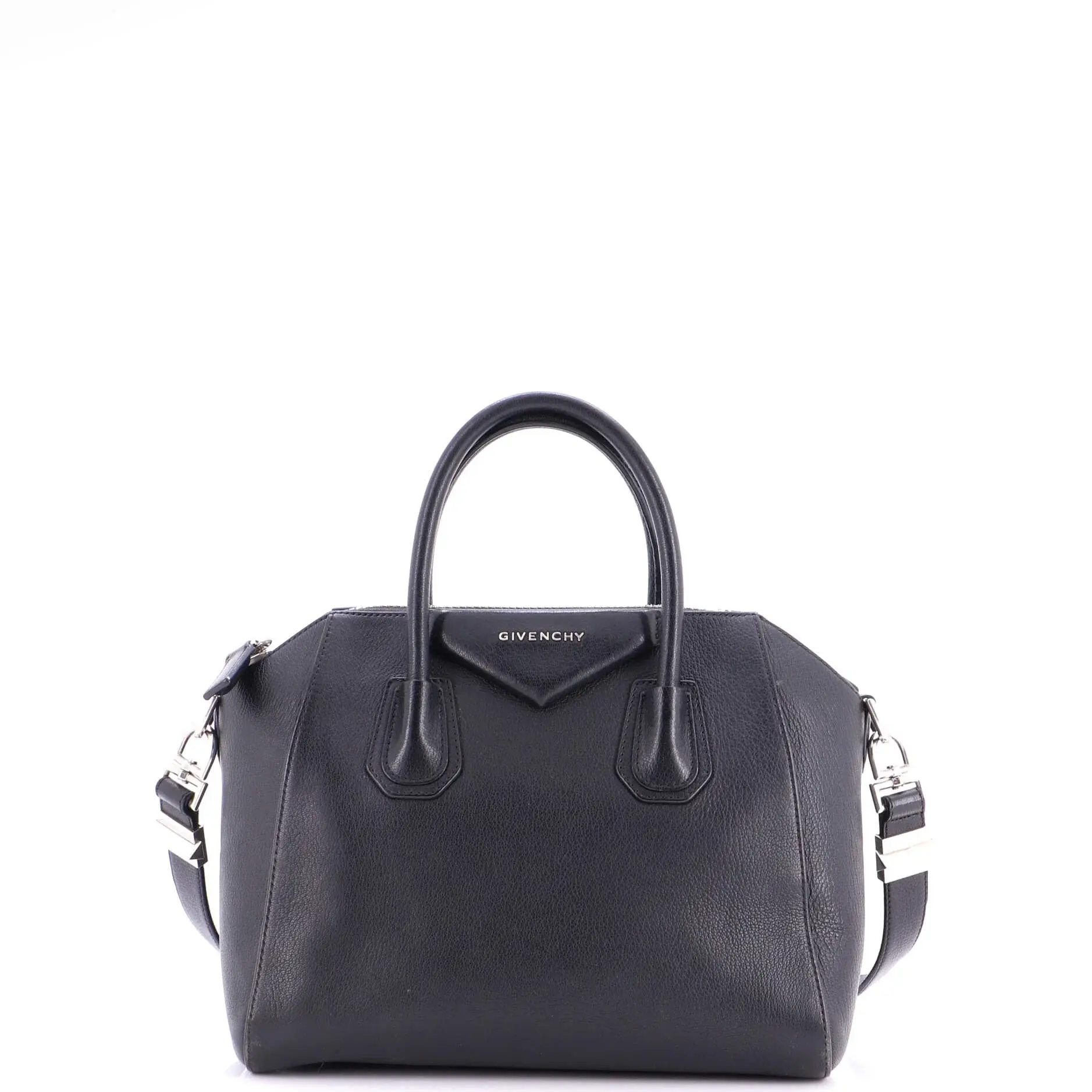 Pre-owned GIVENCHY Leather Top Handle Bags Antigona Bag Small by Rebag
