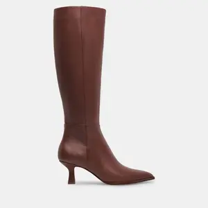 Dolce Vita AUGGIE BOOTS CHOCOLATE LEATHER