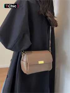 Advanced texture retro small bag for women 2025 popular wide shoulder strap fashionable versatile crossbody bag niche design simple versatile single shoulder armpit bag