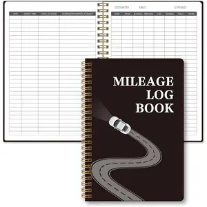 Auto Mileage Log Book for Personal or Business,  Maintenance Log Book for , Miles Log Book for Taxes,  Mileage Log Book for Expense Rocord Notebook, 5.9"x 8.6"