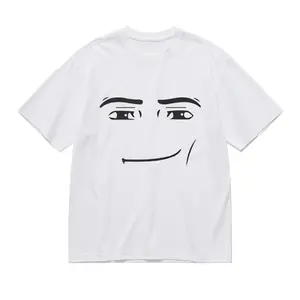 Roblox Man Face Meme Graphic T-Shirt, Funny Viral Casual Tee