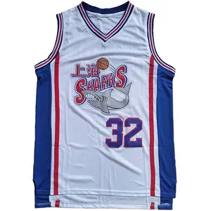 Jimmer Fredette Shanghai Sharks Basketball Jersey Men White  Basketball Jersey for Basketball Fan Lovers Players
