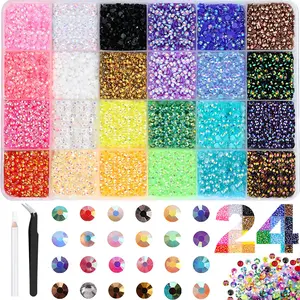 Gem DIY Bedazzling Kit with Mixed Resin Rhinestones & Tweezers, Pick Up Pen and Gifted Tools for Decorating Clothes, Shoes, Phone Cases & Festival Outfits– Perfect for Teens, Nail Techs & DIY Lovers, Ideal Gift for Birthdays & Holidays.Adults gifts