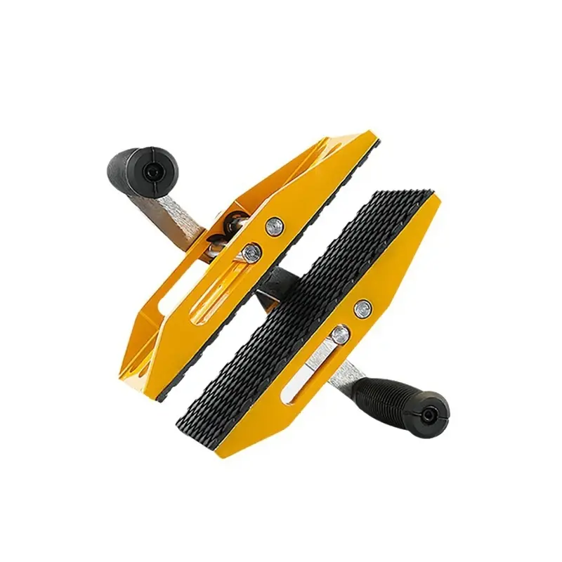 Labor-Saving Double Handed Carrying Clamp Secure Clamp Heavy Duty Granite Tools Glass Stone Slab Lifting Tool with Rubber for Ceramic Marble 350KG