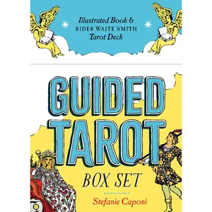 Guided Tarot Box Set: Illustrated Book & Rider Waite Smith Tarot Deck -- Stefanie Caponi - Other