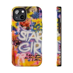 STARGIRL_ airbrush iPhone case 11 12 13 14 15 16 17