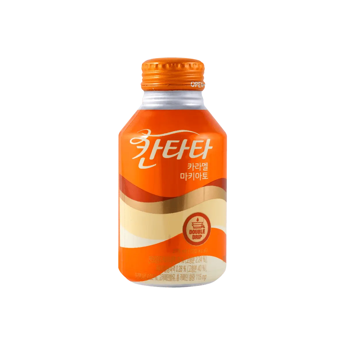 LOTTE Caramel Macchiato Mixed Coffee Drink 275ml - Korean Cafe Style Beverage
