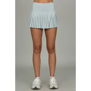 Mist Pleated Tennis Skirt