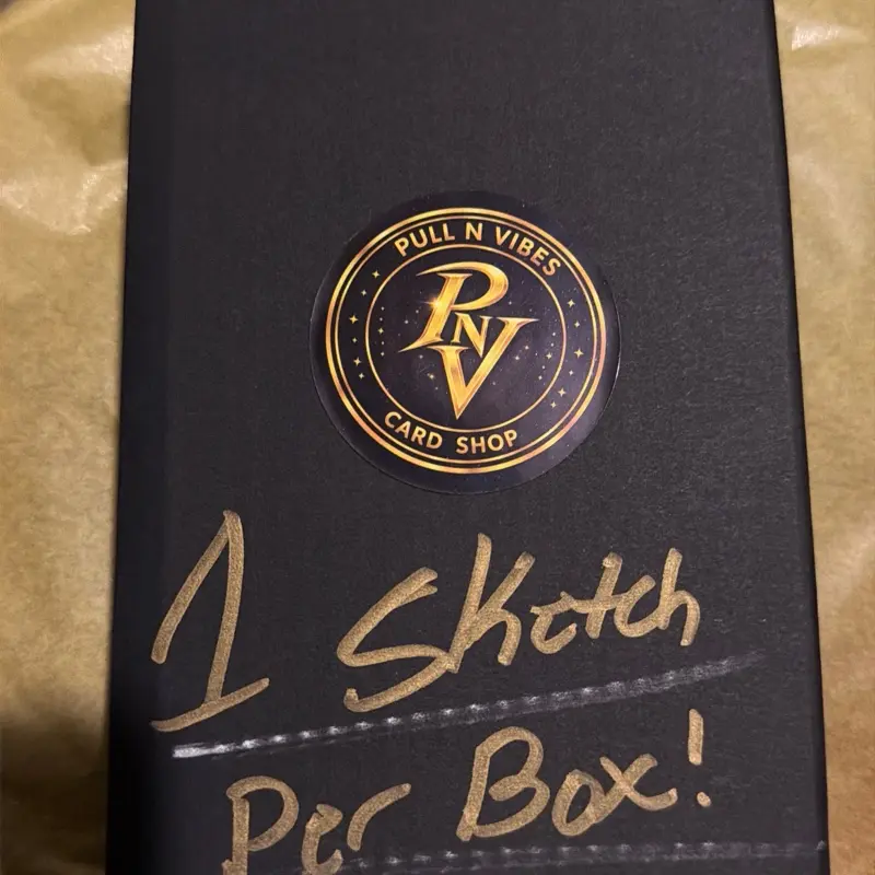 Pull N Vibes 1 Trading Card Sketch per box ! 1st edition