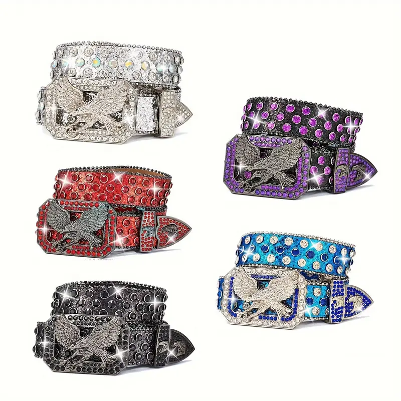 Rhinestone belt - TikTok Shop display picture 1