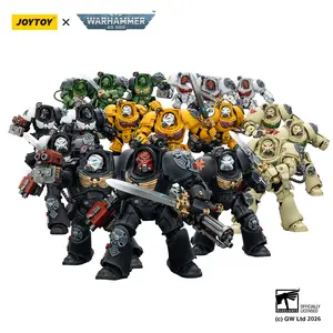Joytoy 1/18 Articulated Terminator Squad Plastic Figurine, Collectible Action Figure, Model Gift for Hobby Enthusiasts