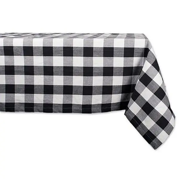 Design Imports Buffalo Check Tablecloth - 60" x 104"