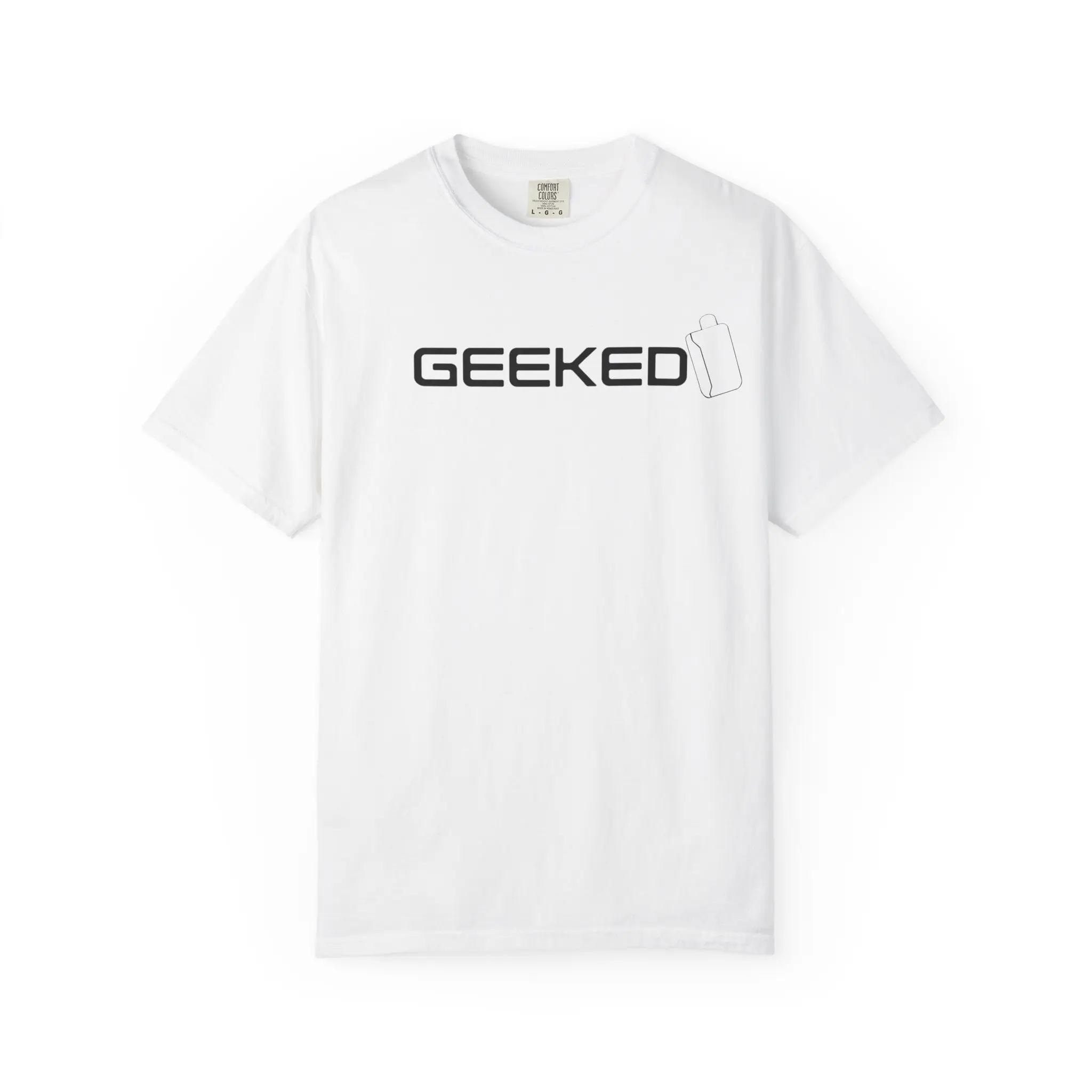 GEEKED text graphic T-Shirt